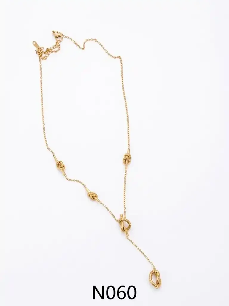 NECKLACE STAINLESS STEEL GOLD N060G