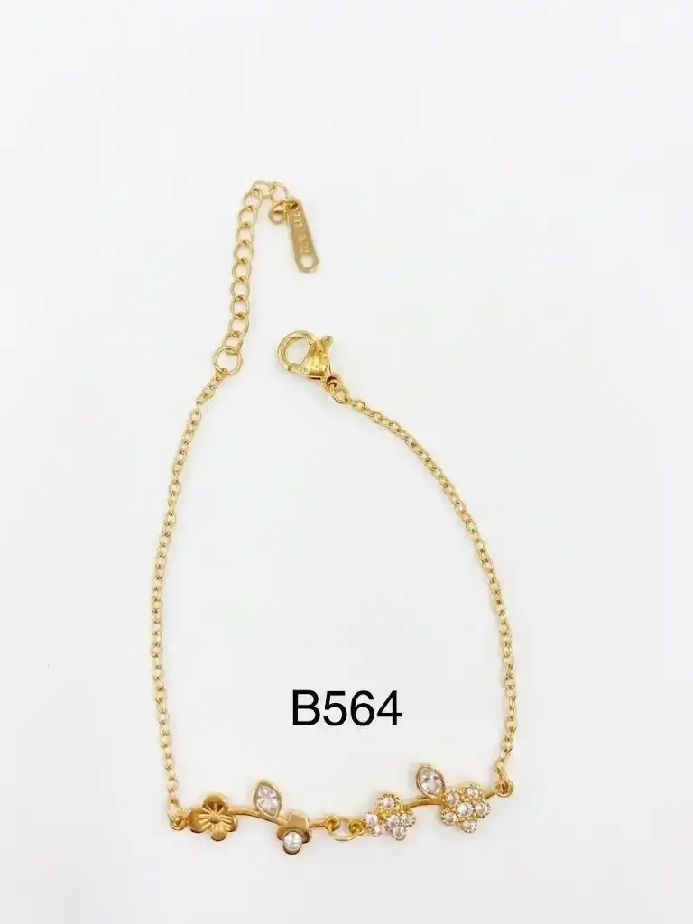BRAZALETE STAILESS STEEL GOLD B564G