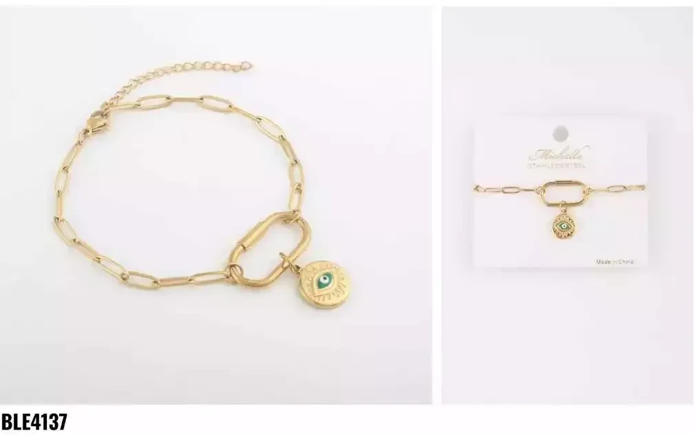 BRAZALETE STAINLESS STEEL GOLD BLE4137