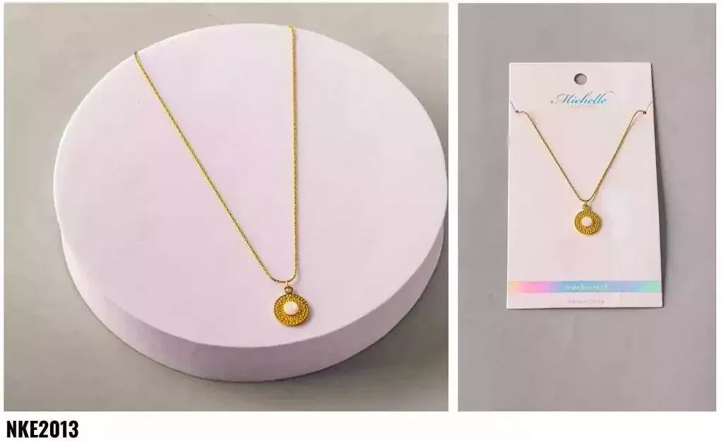 STAINLESS STEEL NECKLACE GOLD 2013