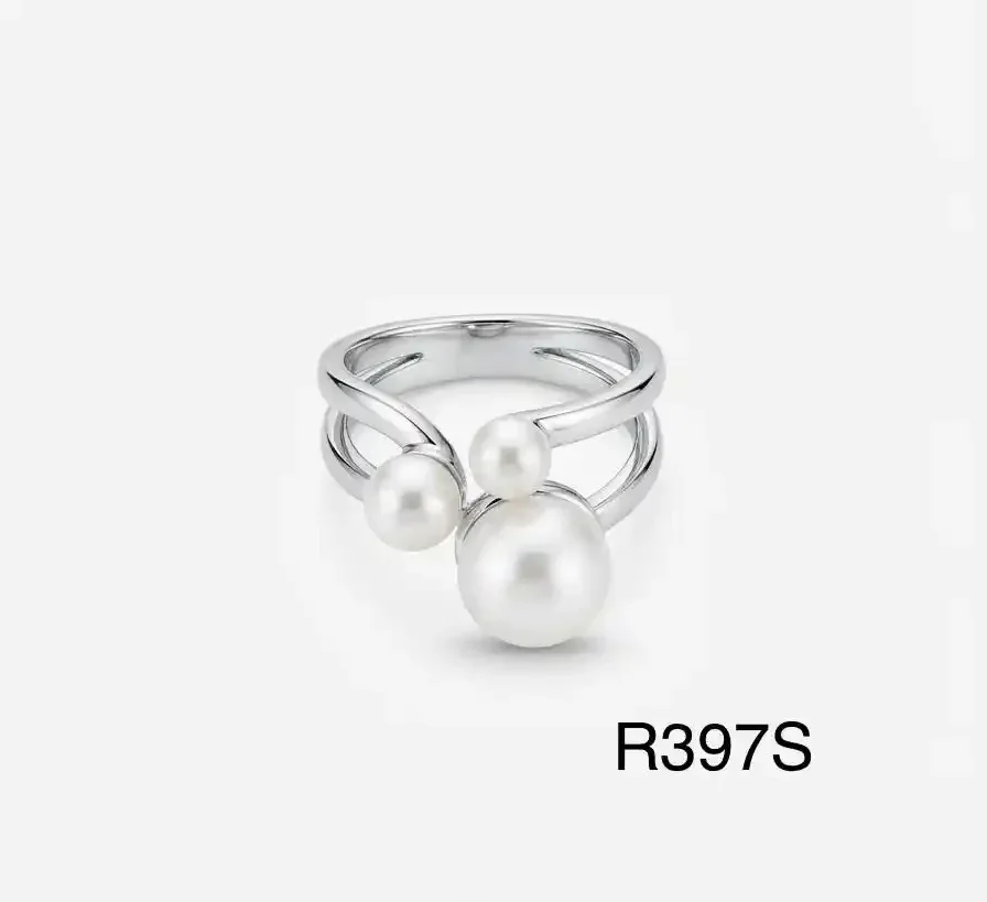 RING STAINLESS STEEL SILVER R397S