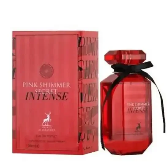 MAISON ALHAMBRA PINK SHIMMER SECRET INTENSE 3.3oz EDP WOMAN