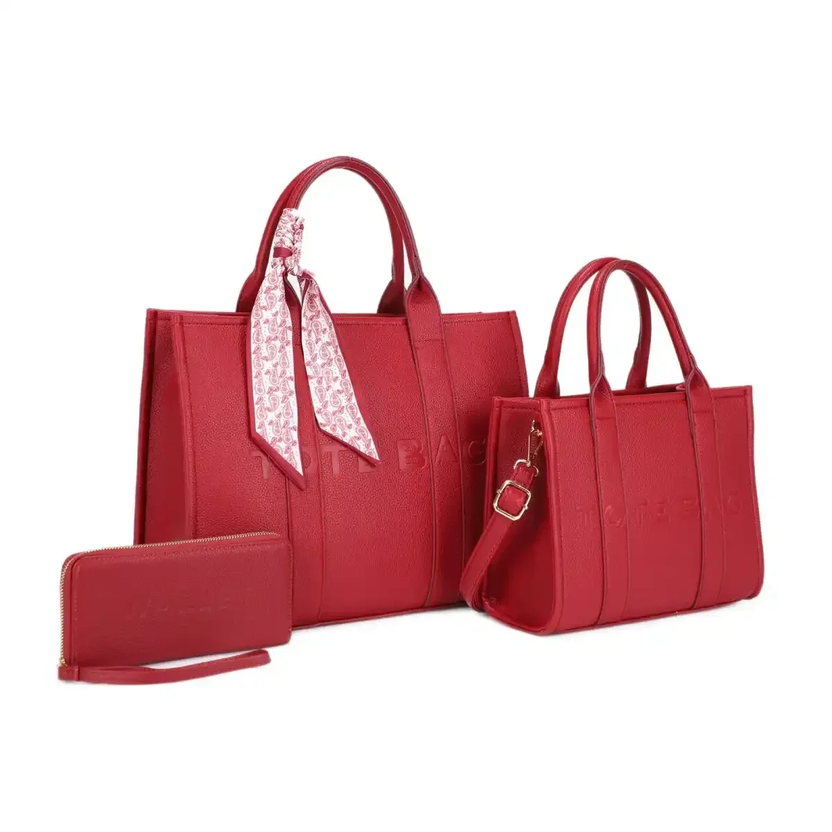 CARTERA FASHION SET 31913 BURGUNDY