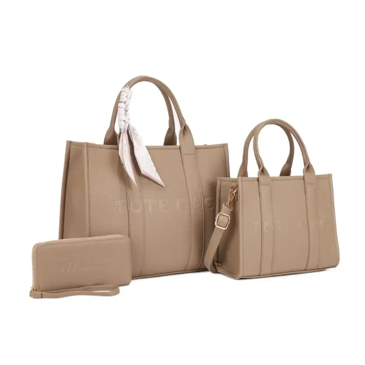 CARTERA FASHION SET 31913 TAUPE