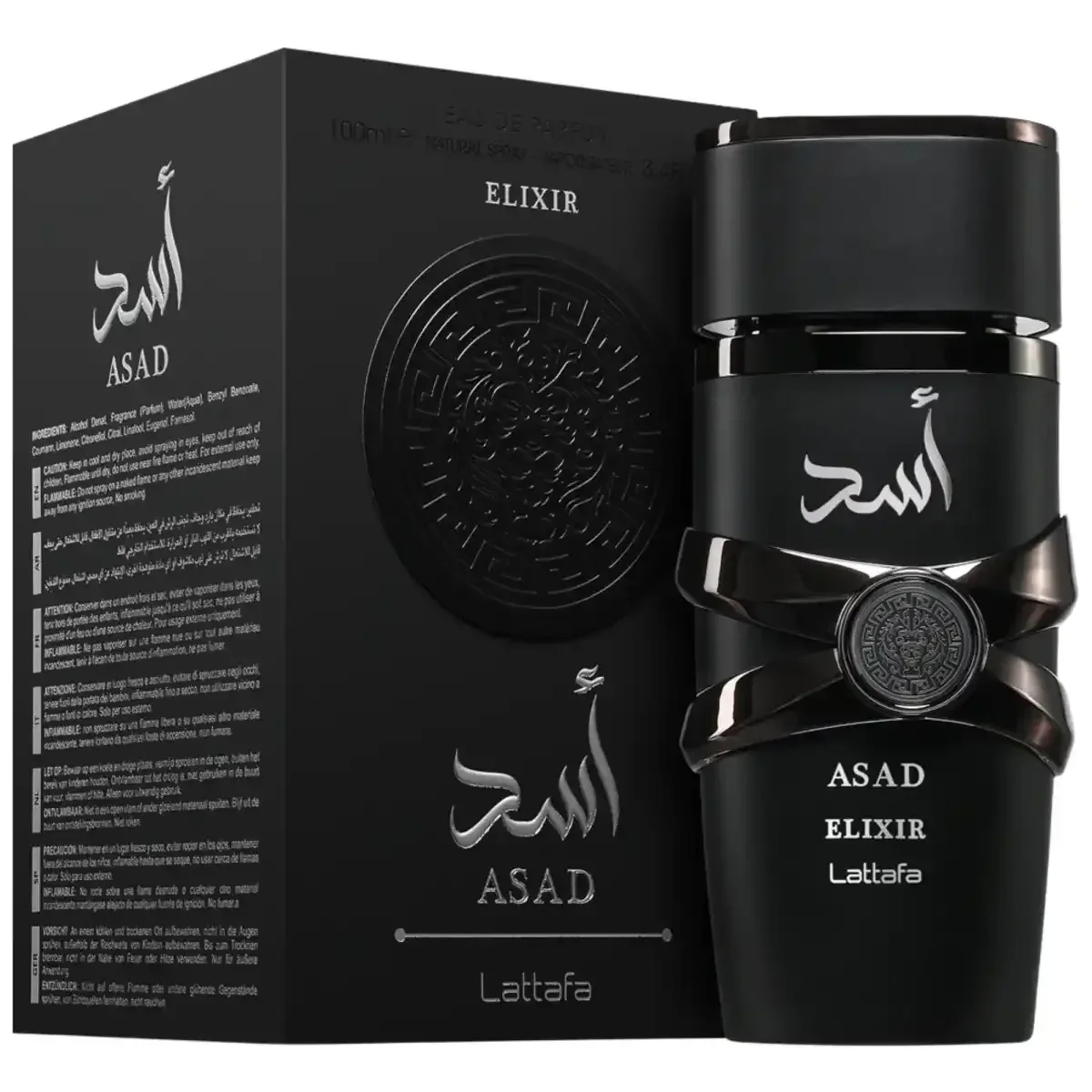 LATTAFA ASAD ELIXIR 3.4 oz EDP MEN