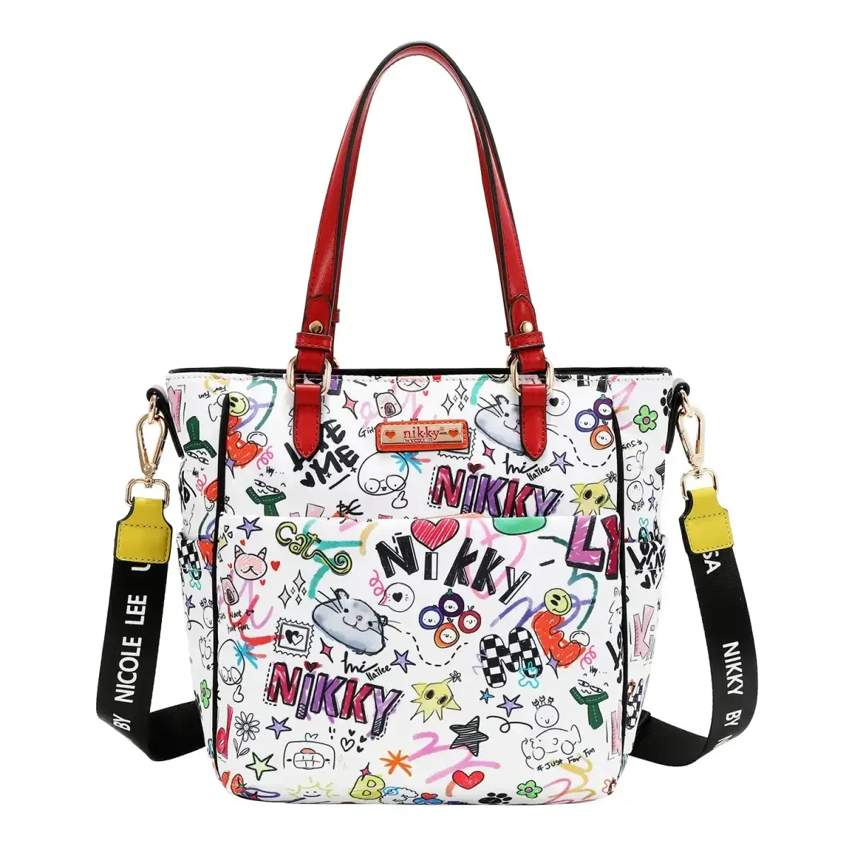 CARTERA NIKKY NK13142 JUST FOR FUN WHITE