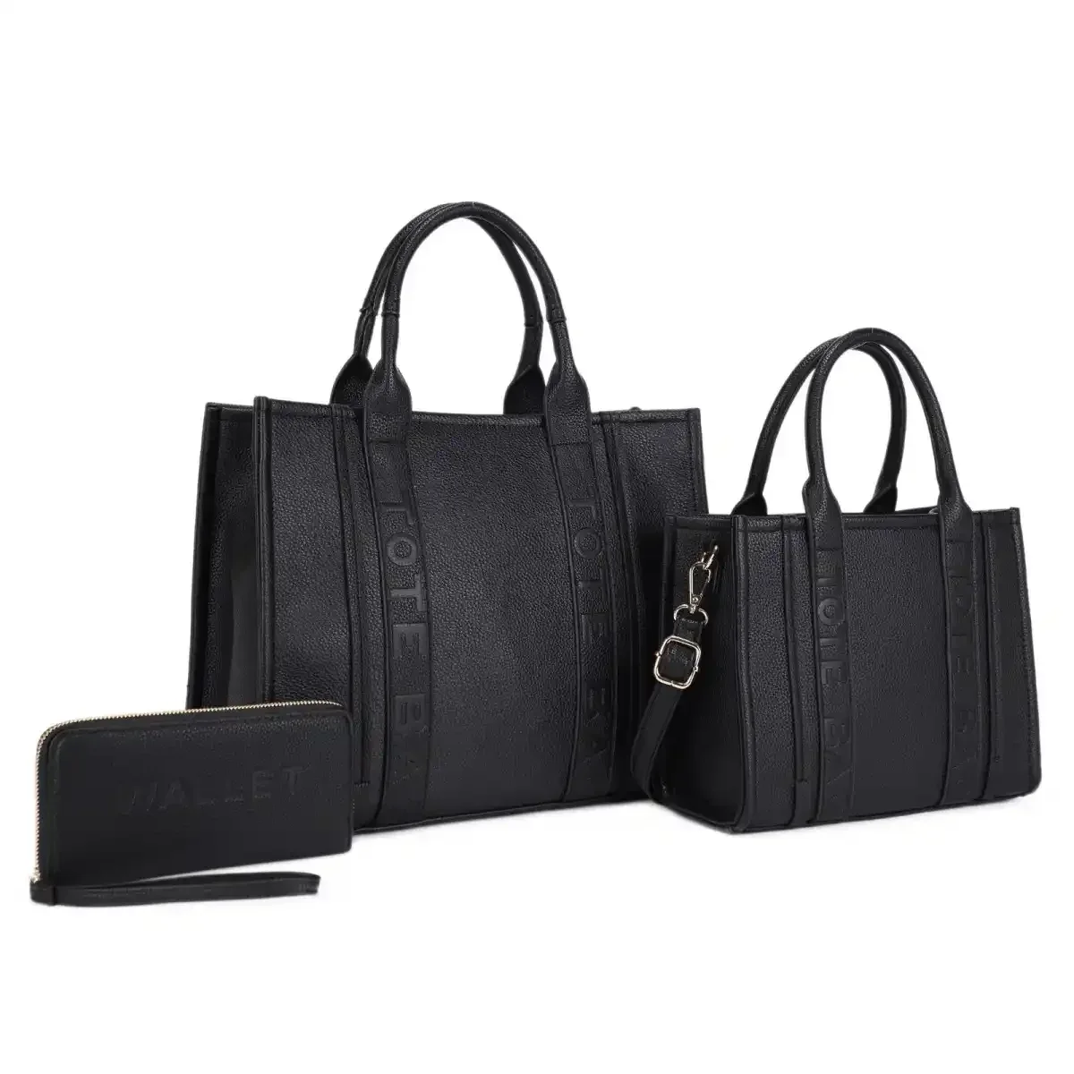 CARTERA FASHION SET 31899 BLACK