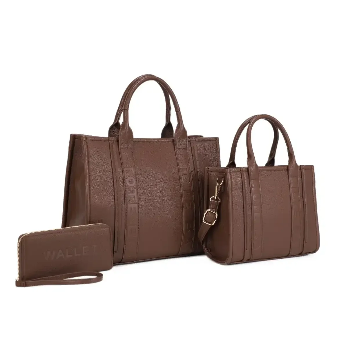 CARTERA FASHION SET 31899 COFFEE