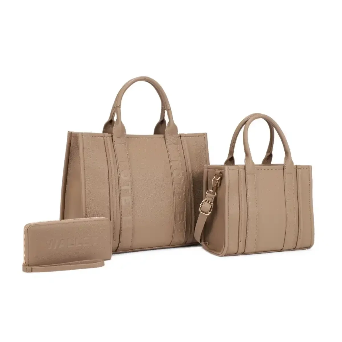 CARTERA FASHION SET 31899 TAUPE