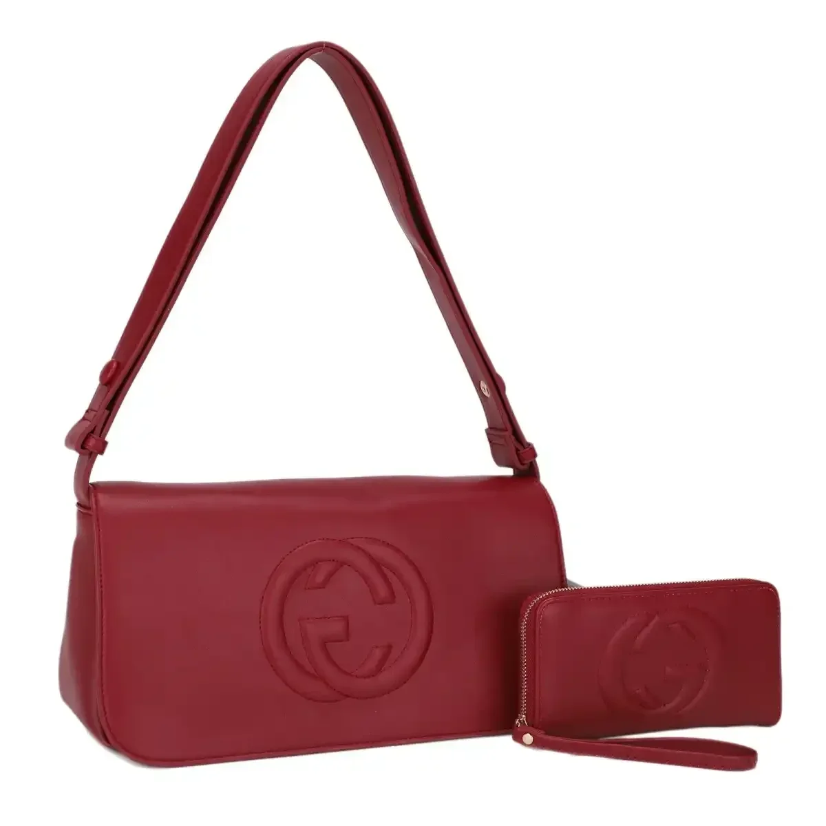 CARTERA FASHION SET 5710A BURGUNDY
