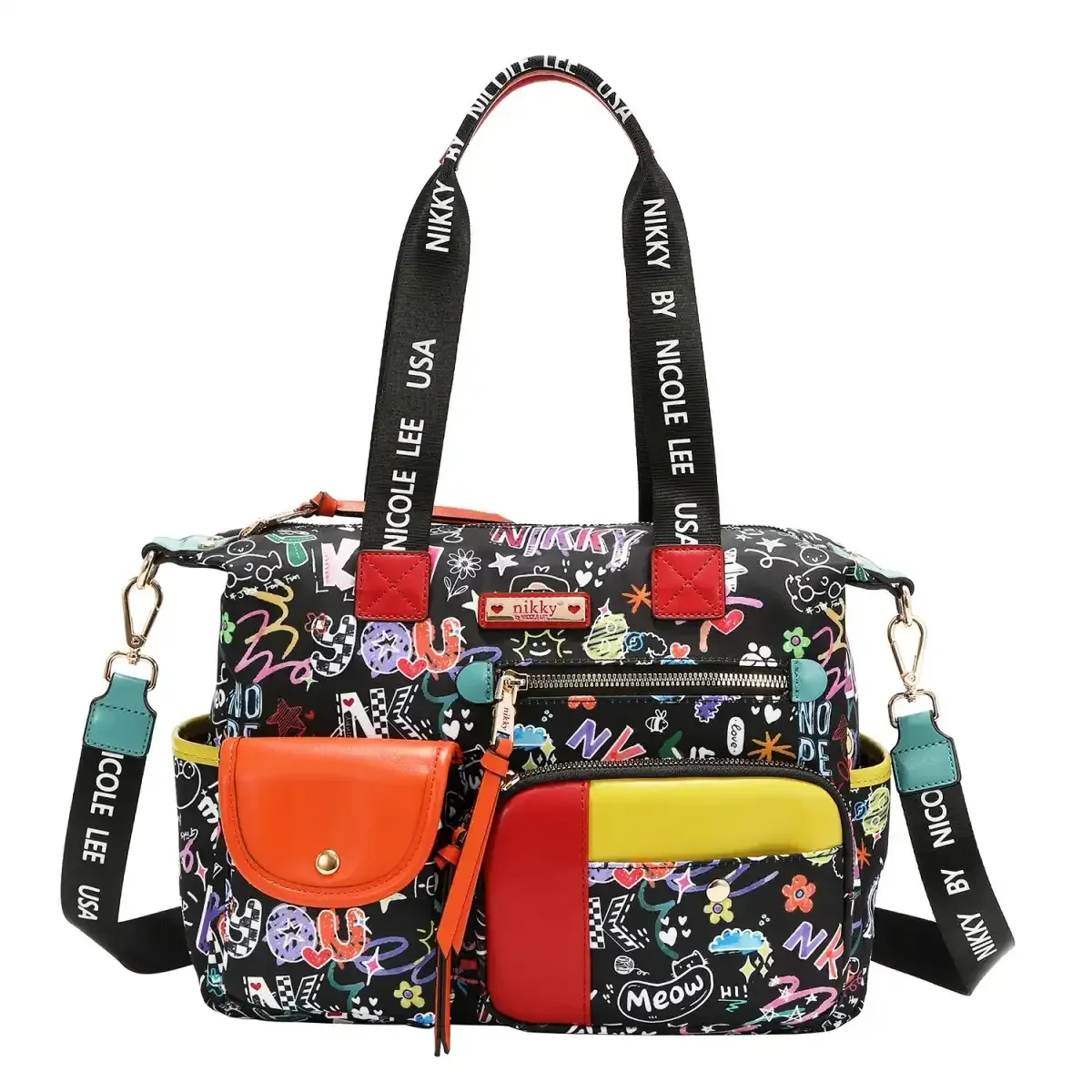 CARTERA NIKKY NK13147 JUST FOR FUN BLACK