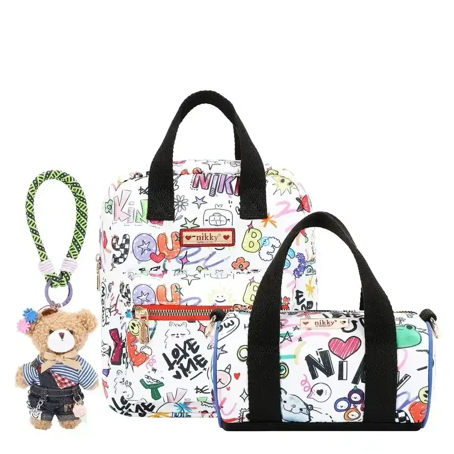 NIKKY 3 PC GIFT SET NK13170 JUST FOR FUN WHITE