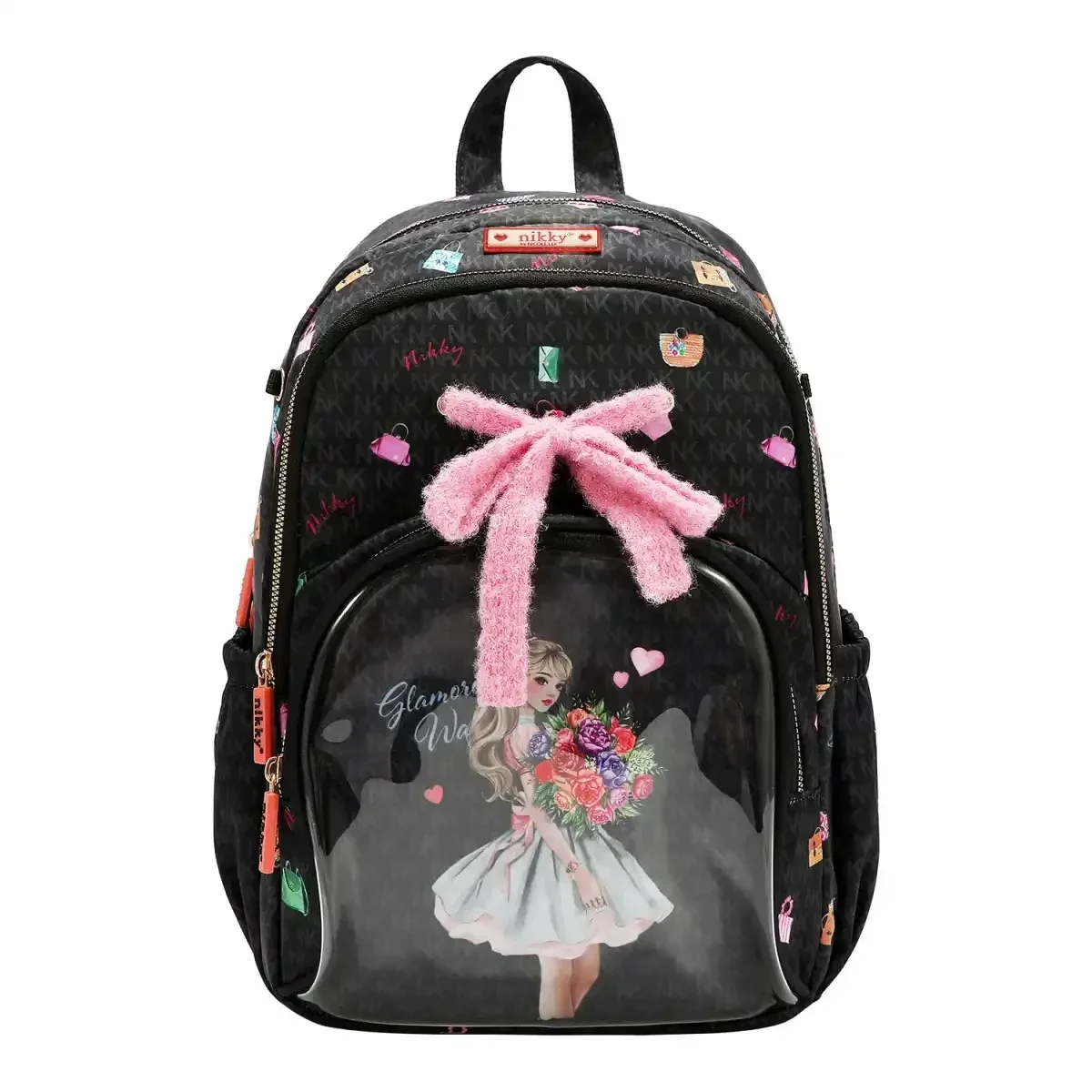 BACKPACK NIKKY NK13240 GLAMOROUS WALK BLACK