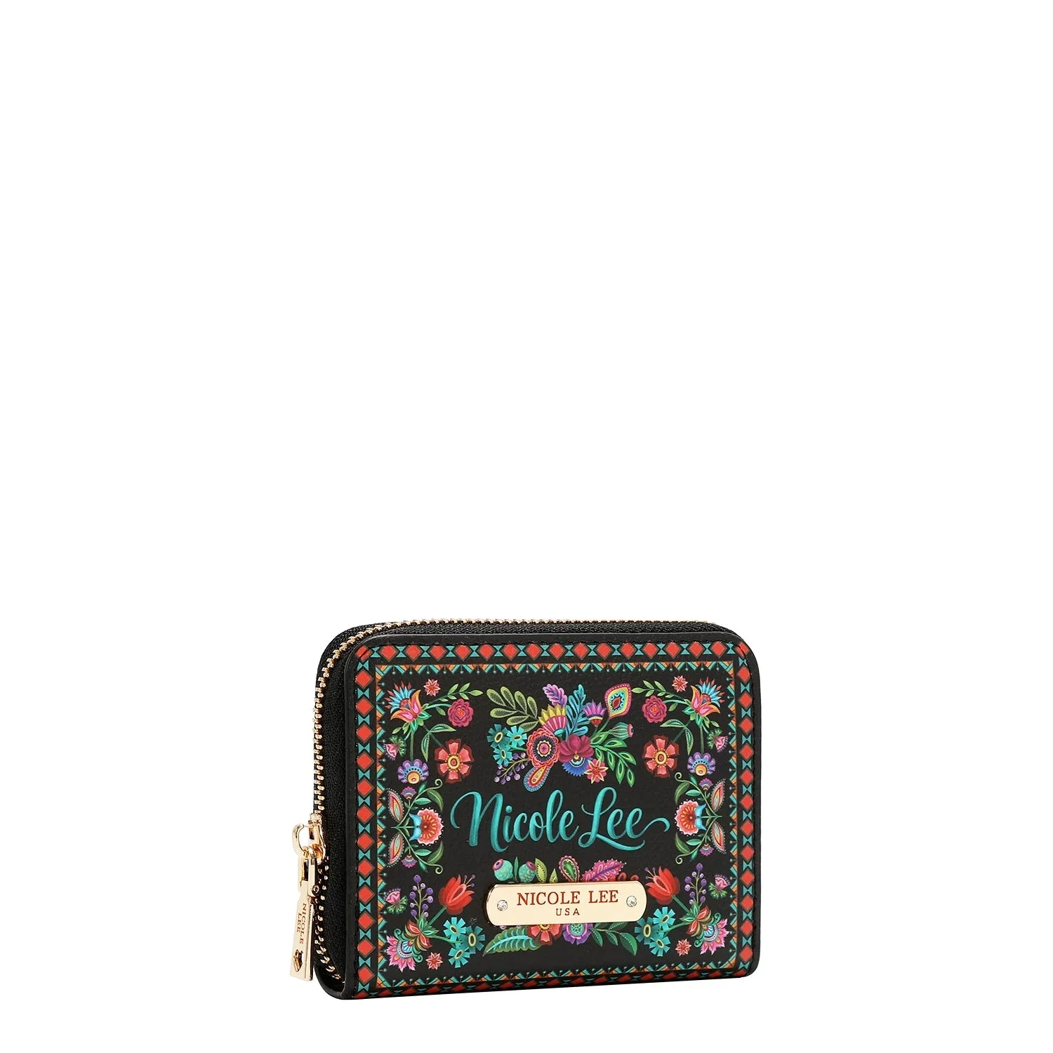 NICOLE LEE COMPACT ACCORDION WALLET PRT8042N KEEP DREAMING