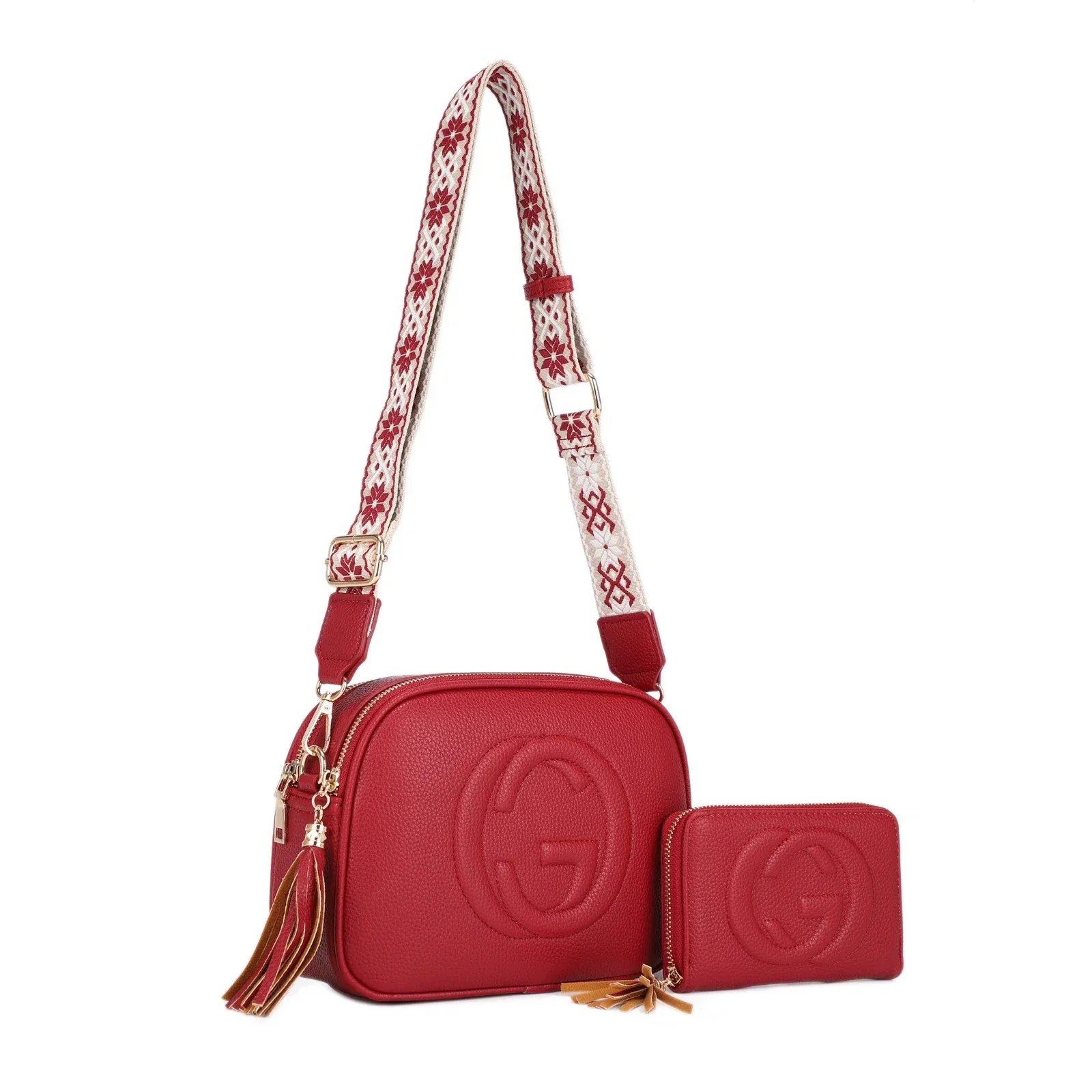 CARTERA FASHION 20752 BURGUNDY