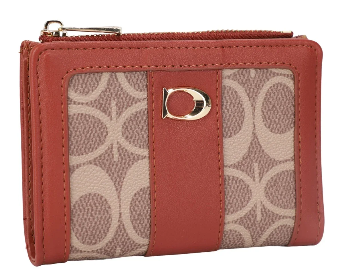 WALLET FASHION TW0231 BROWN / RED BROWN