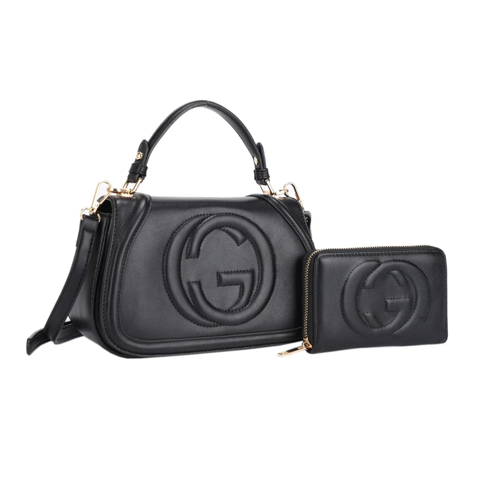 CARTERA FASHION SET 2PCS 20756 BLACK
