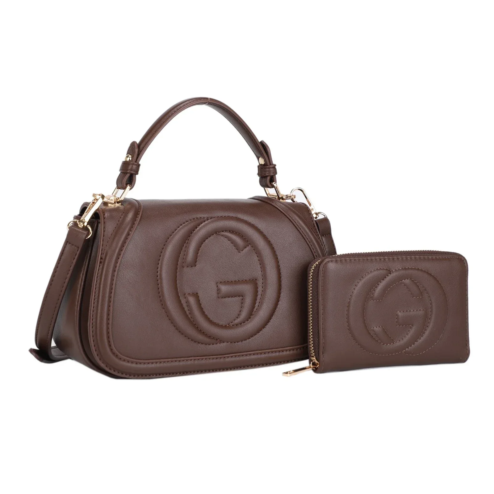 CARTERA FASHION SET 2PCS 20756 COFFEE