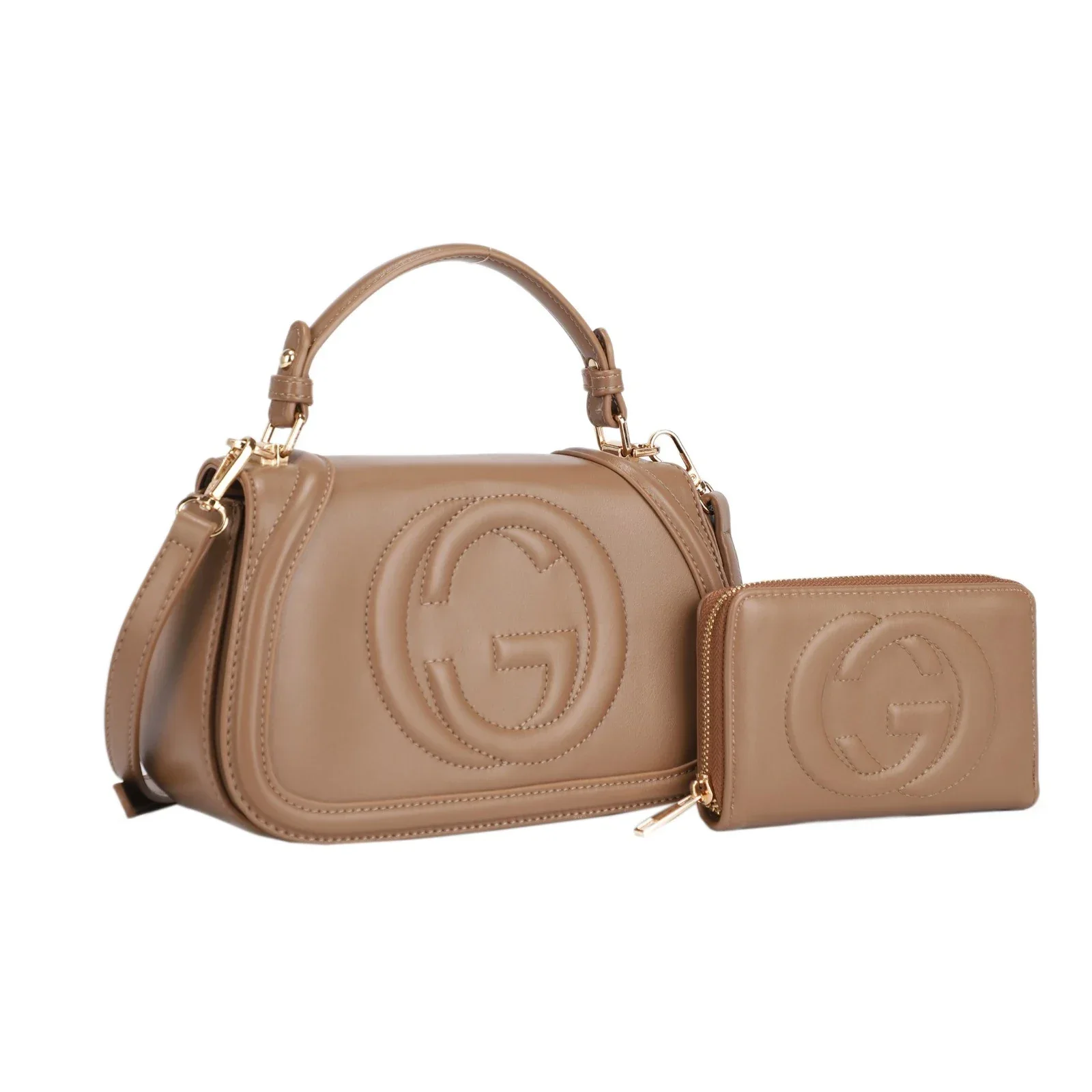 CARTERA FASHION SET 2PCS 20756 TAUPE