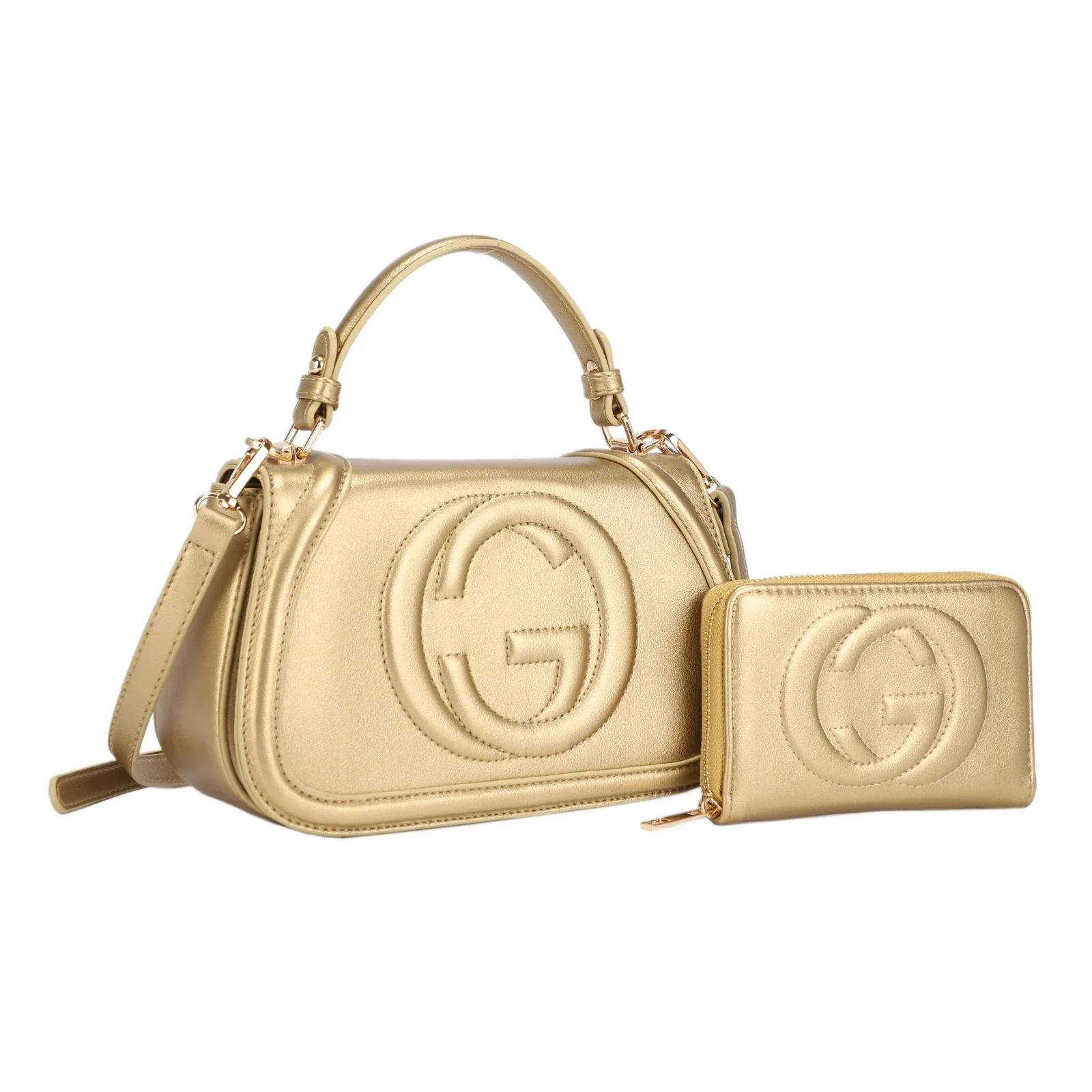 CARTERA FASHION SET 2PCS 20756 GOLD