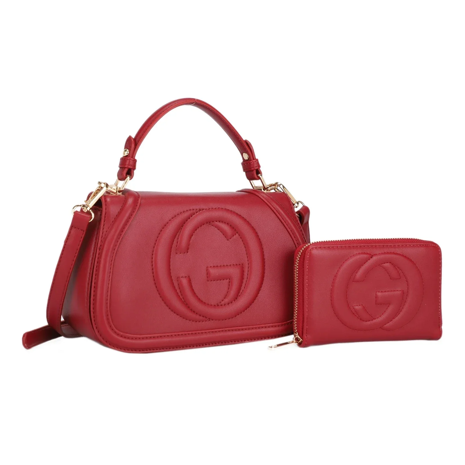 CARTERA FASHION SET 2PCS 20756 RED