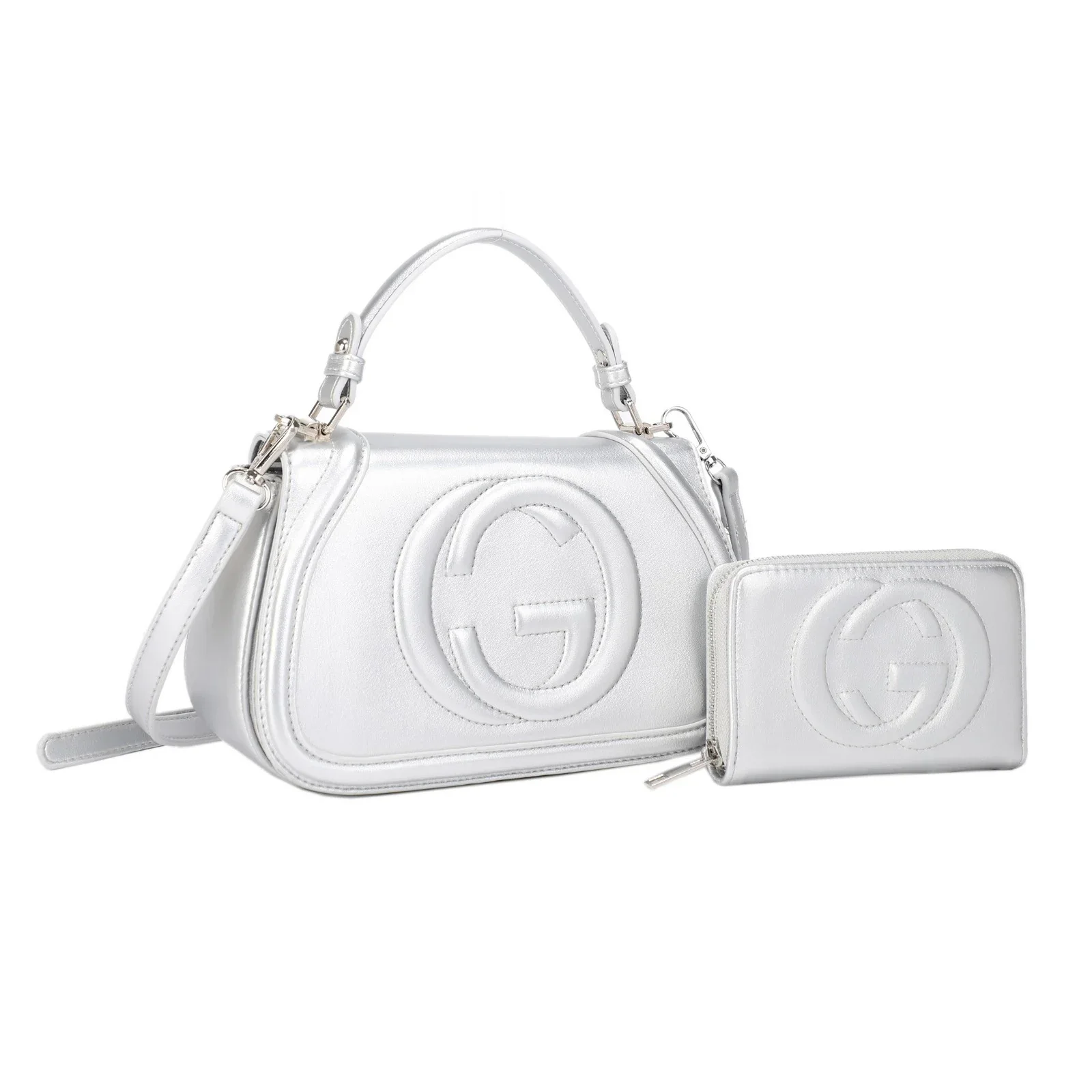 CARTERA FASHION SET 2PCS 20756 SILVER