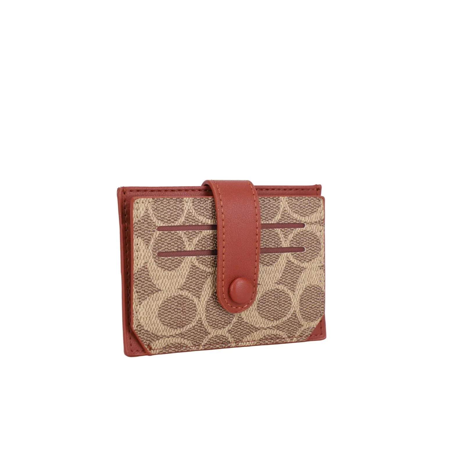 WALLET FASHION TW0246 BROWN/ RED BROWN