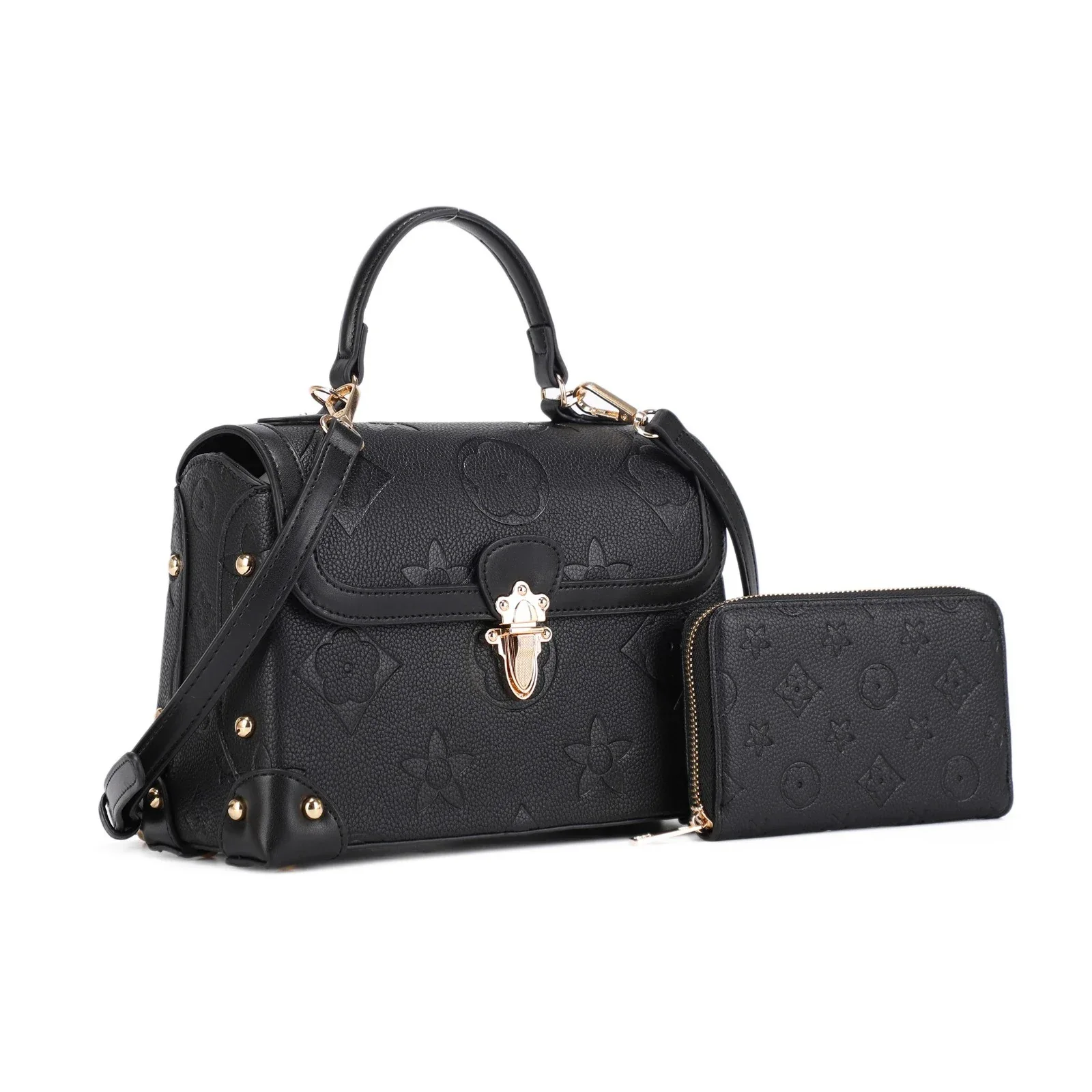CARTERA FASHION SET 2PCS 5721 BLACK