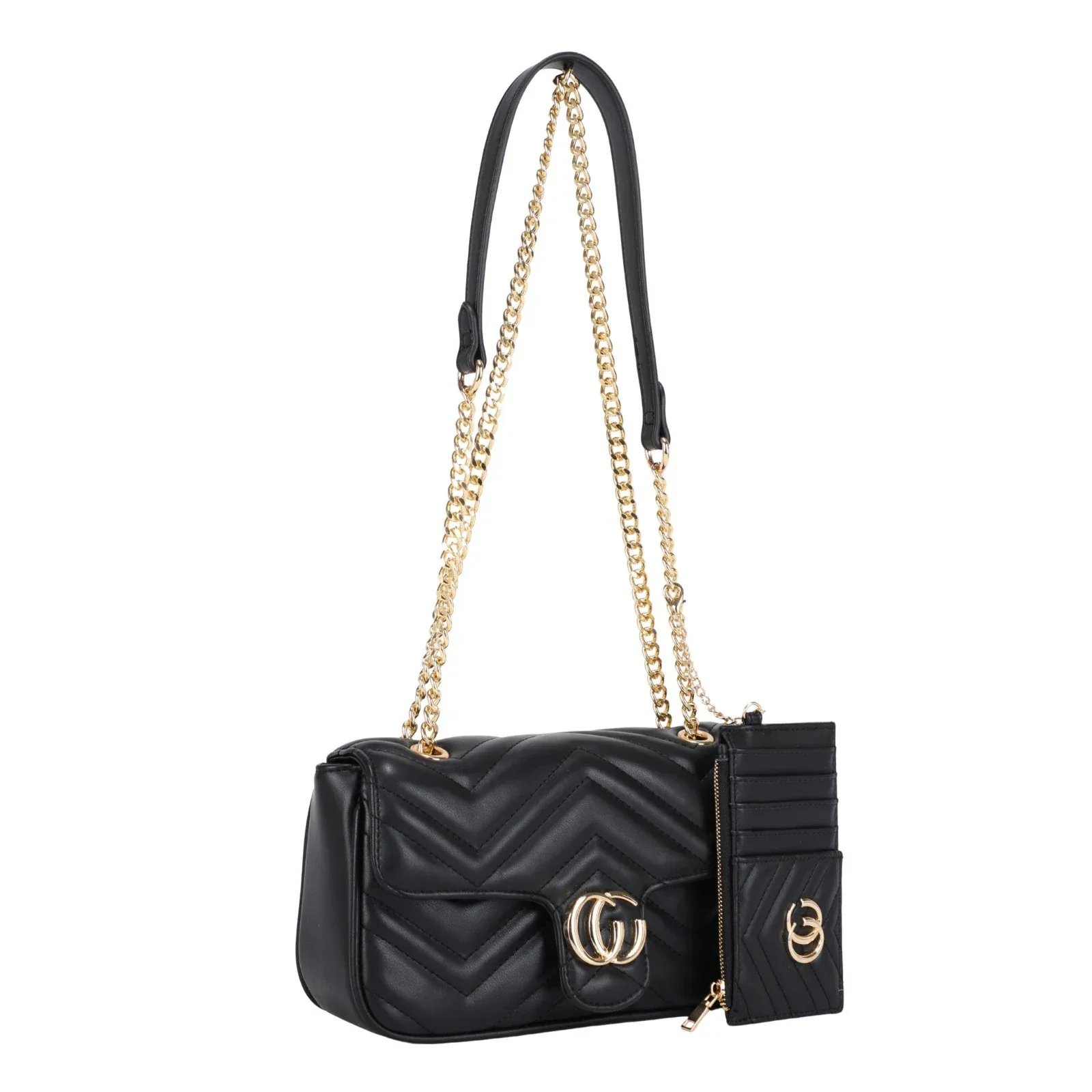 CARTERA FASHION SET 2PCS 20760 BLACK