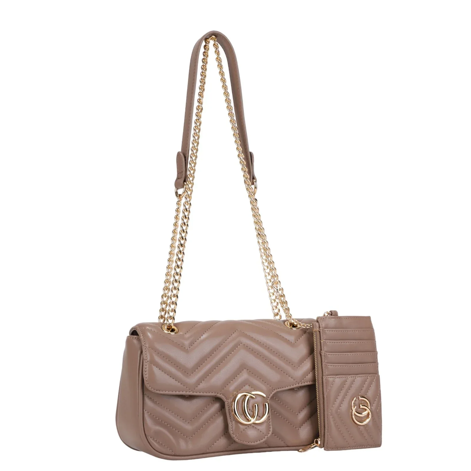 CARTERA FASHION SET 2PCS 20760 TAUPE