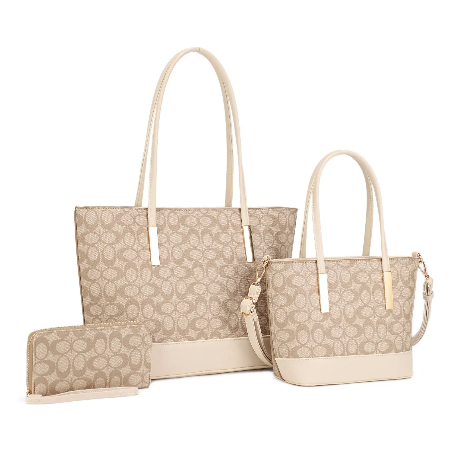 CARTERA FASHION SET 3PCS 31960 TAUPE / BEIGE