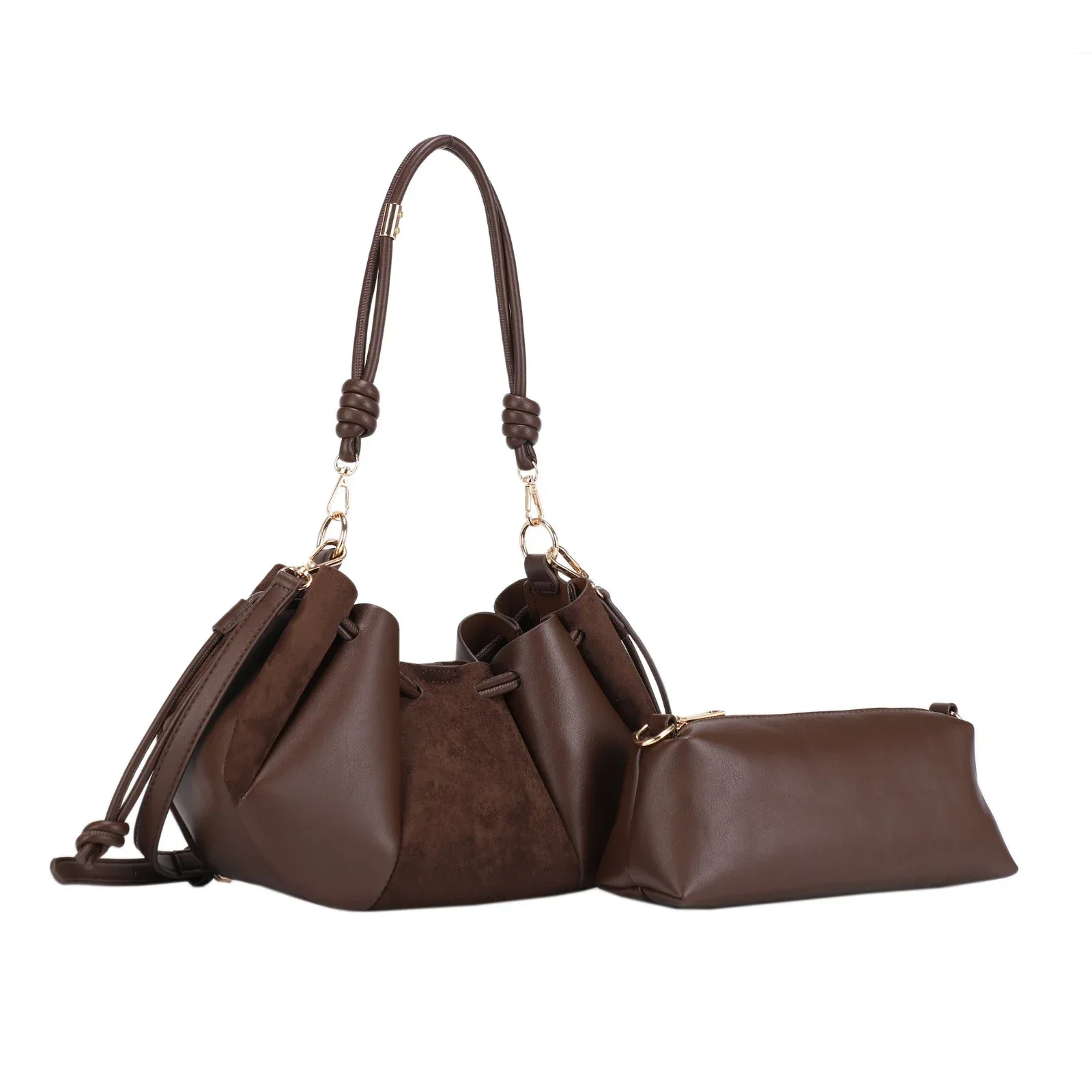CARTERA FASHION SET 2PCS 31948 COFFEE