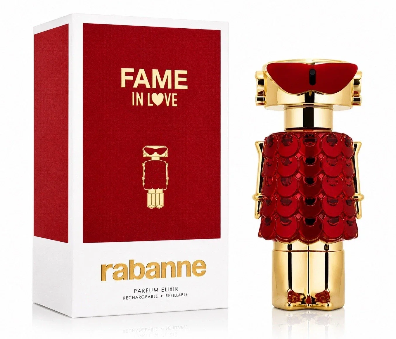 PACO RABANNE FAME IN LOVE ELIXIR W 2.7 OZ PARFUM (REFILLABLE)