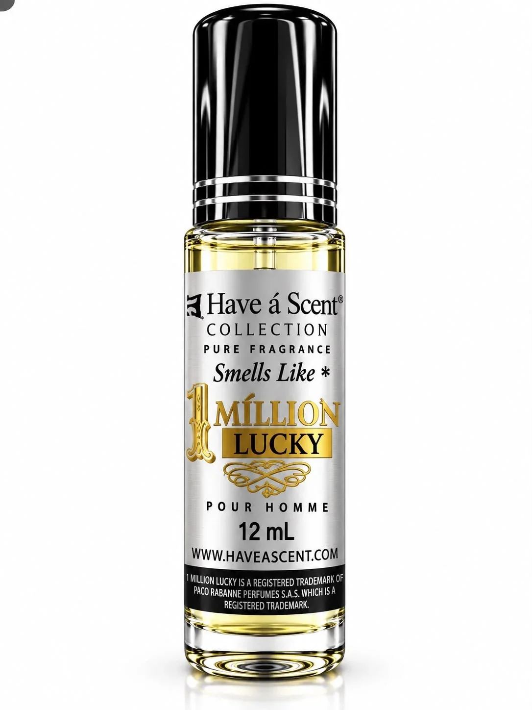 ONE MILLION LUCKY ROLL-ON OIL 12ML MEN