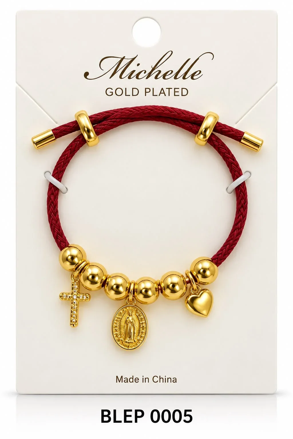 BRAZALETE STAINLESS STEEL GOLD BLEP0005