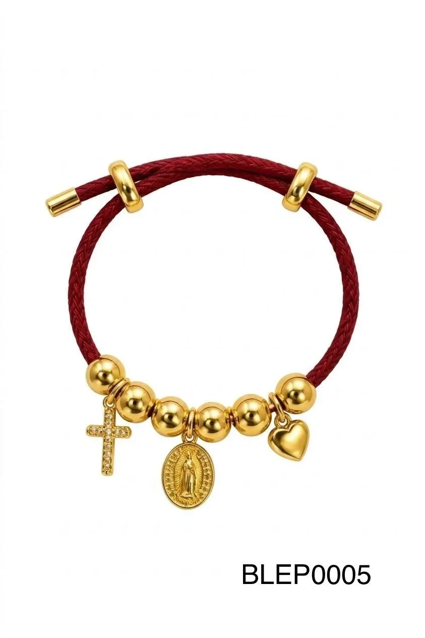 BRAZALETE STAINLESS STEEL GOLD BLEP0005