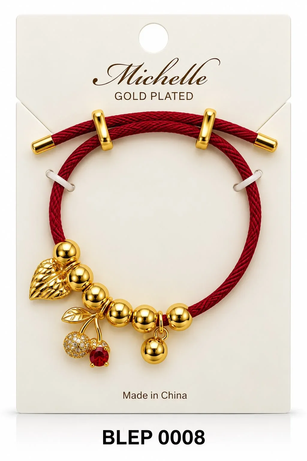 BRAZALETE STAINLESS STEEL GOLD BLEP0008