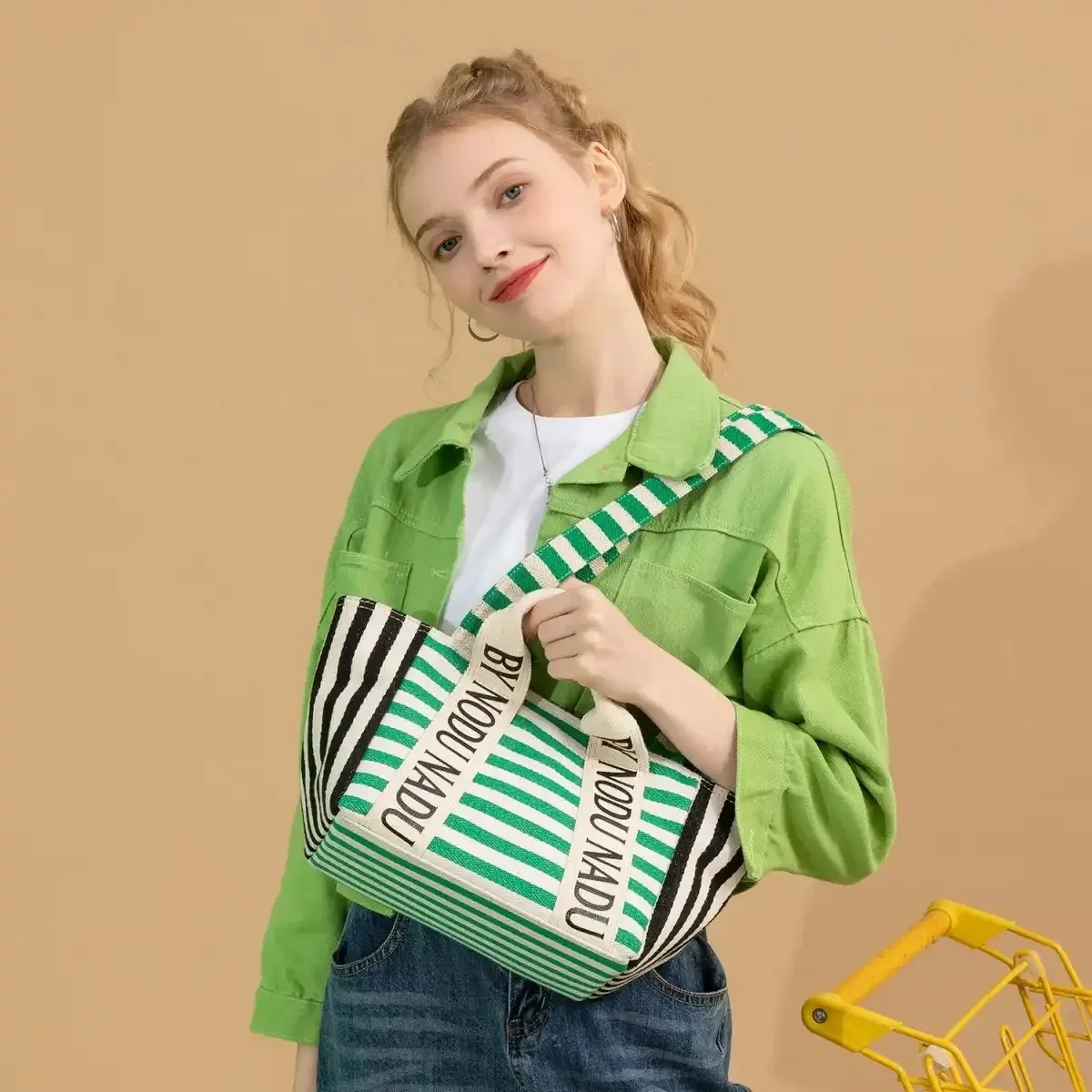 CARTERA NIKKY SMALL SATCHEL NN1008 GREEN