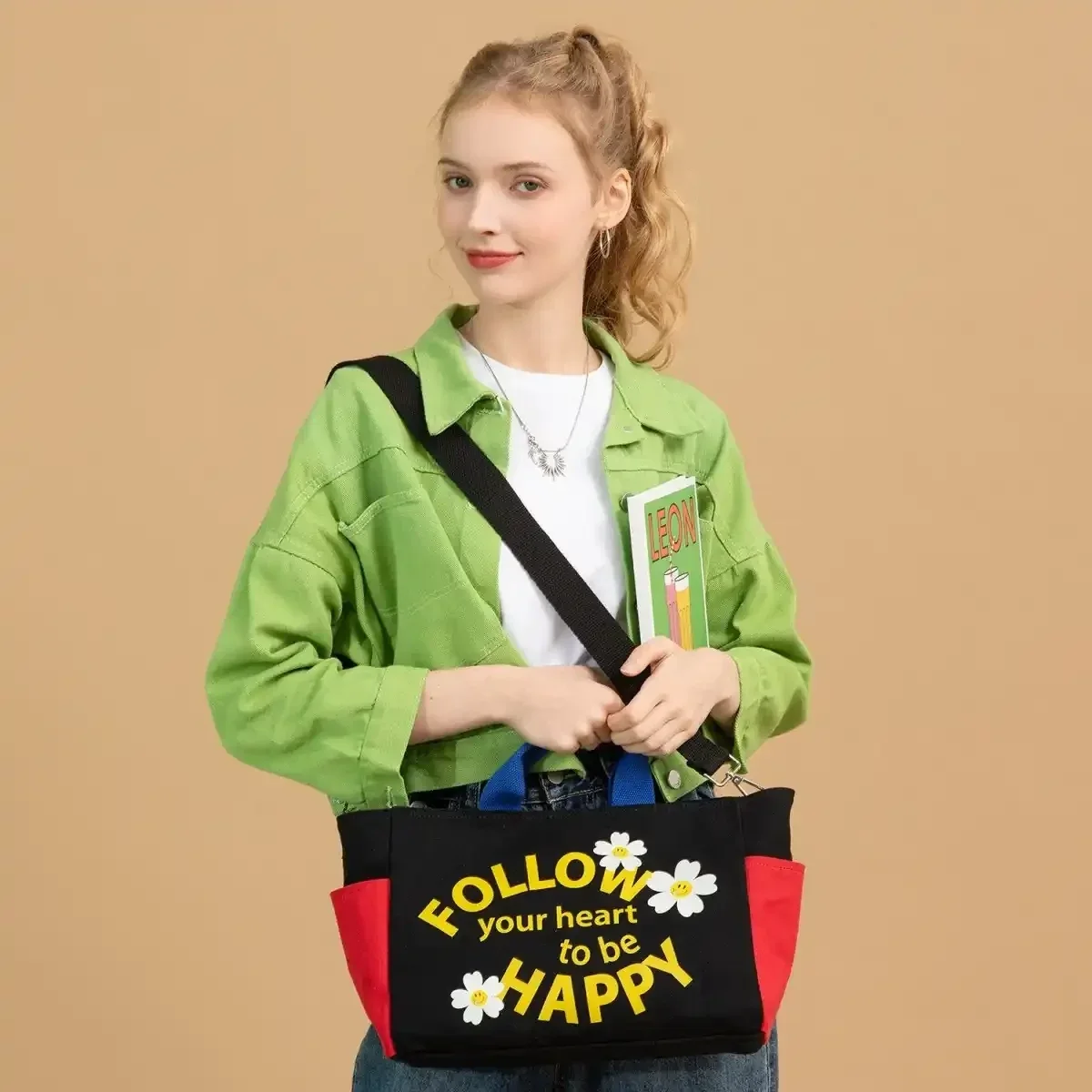 CARTERA NIKKY SMALL SATCHEL NN1006 BLACK