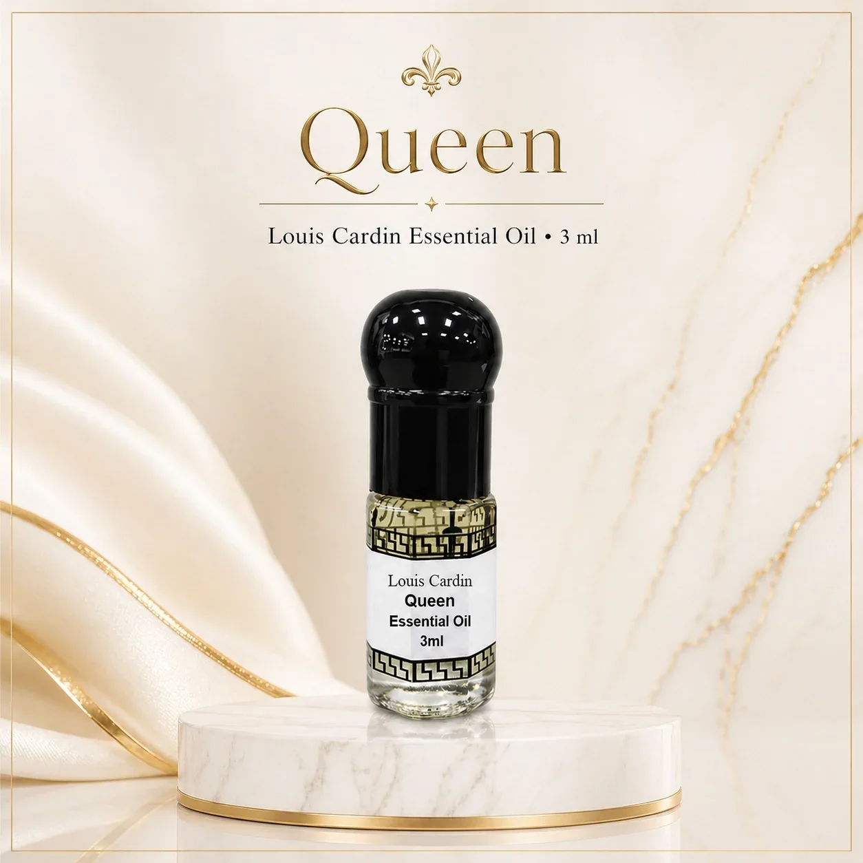 Louis Cardin Queen Femme Essential Oil Roll-on 3ml
