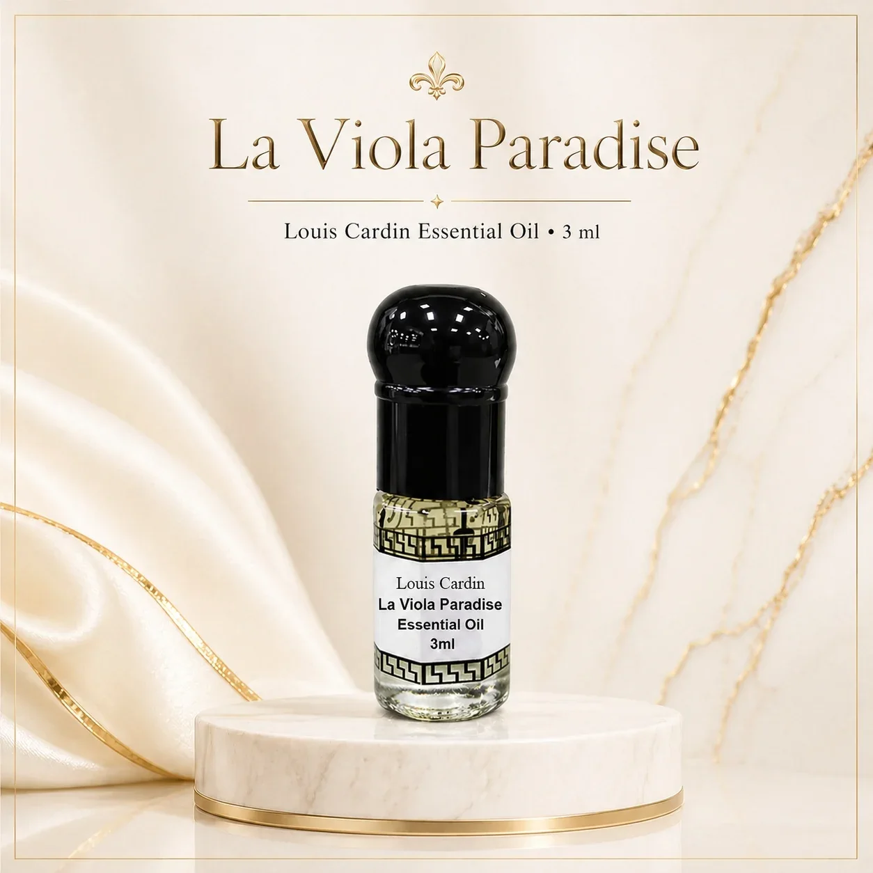 Louis Cardin La Viola Paradise Femme Essential Oil Roll-on 3ml