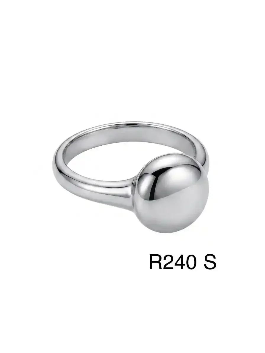 RING STAINLESS STEEL R240 SILVER