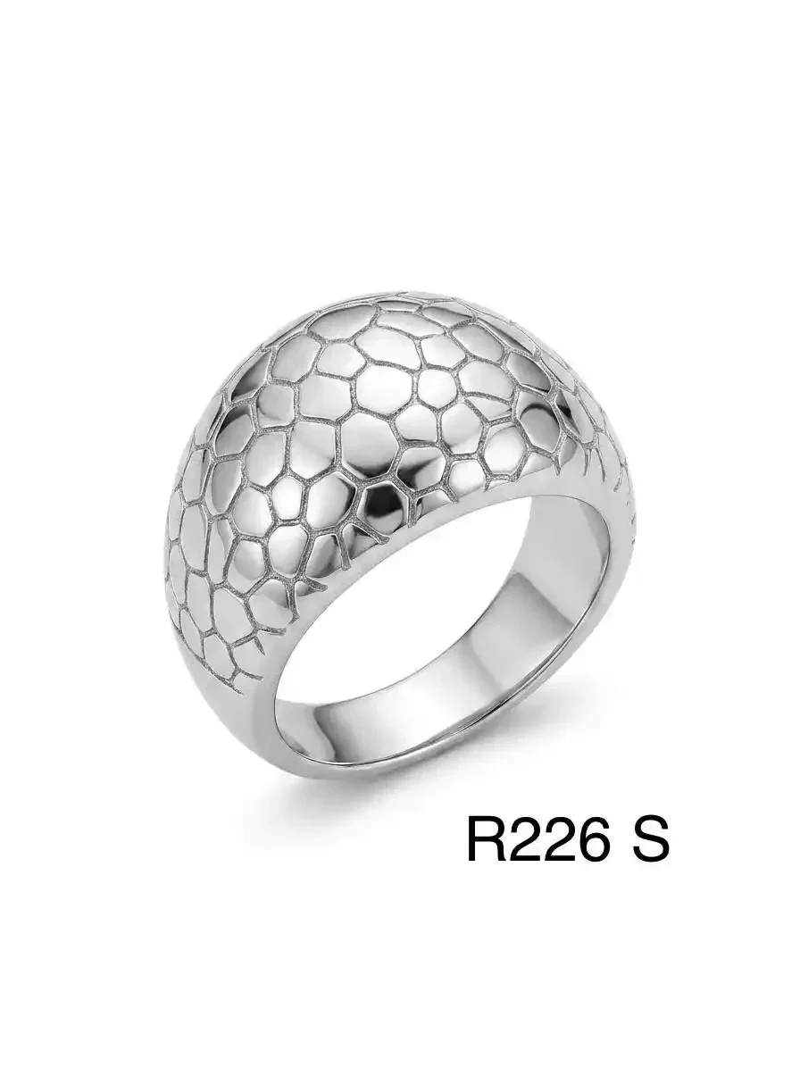 RING STAINLESS STEEL R226 SILVER