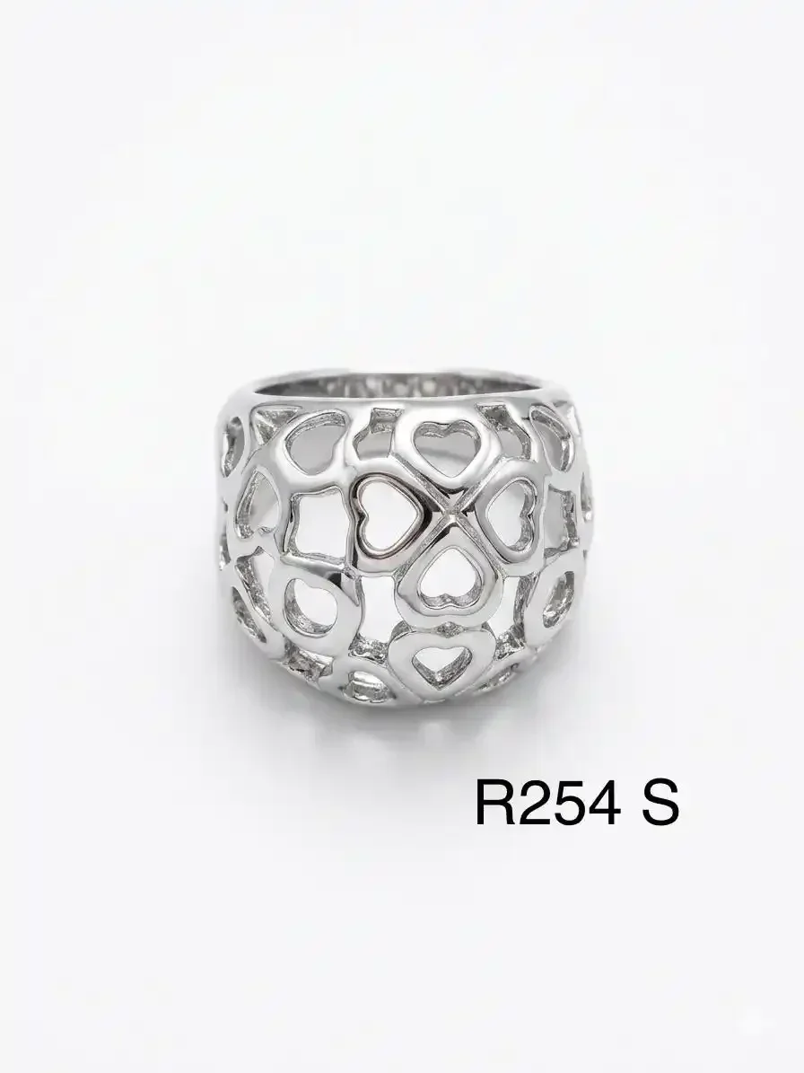 RING STAINLESS STEEL R254 SILVER