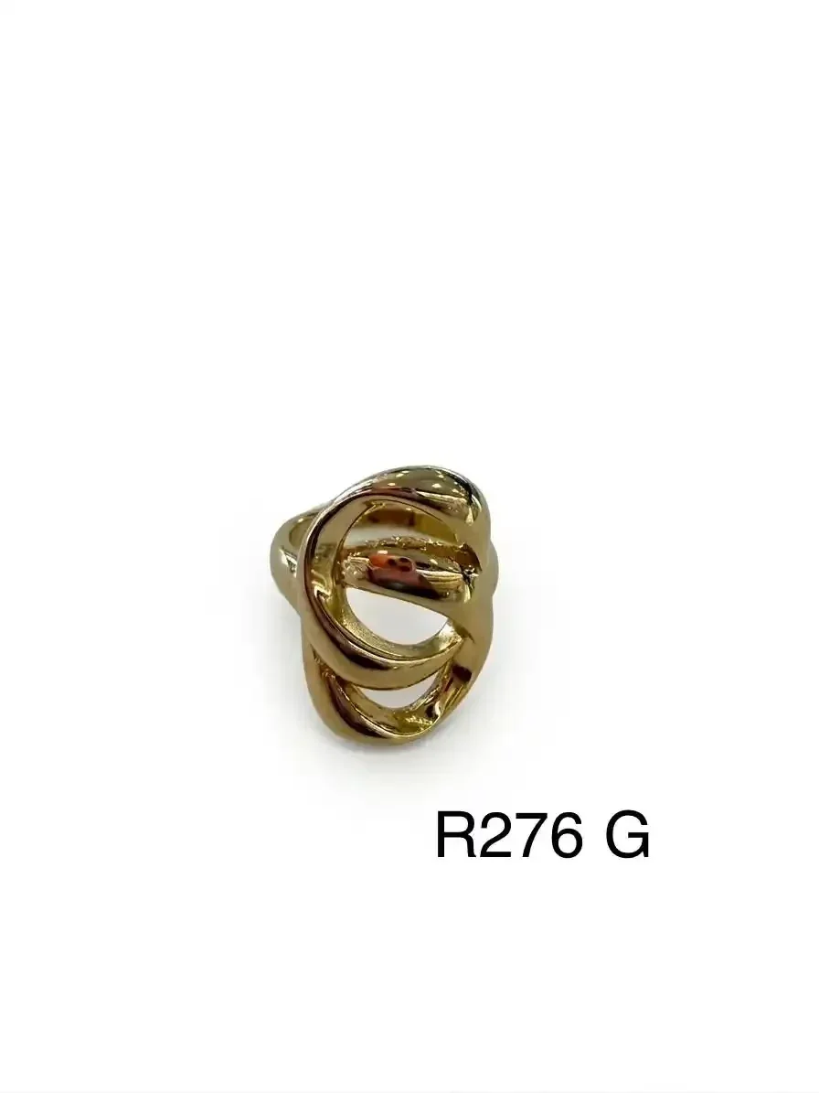 RING STAINLESS STEEL R276 GOLD
