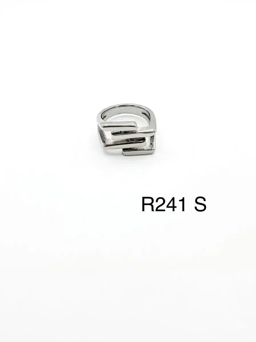 RING STAINLESS STEEL R241 SILVER
