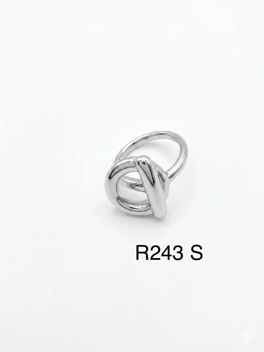 RING STAINLESS STEEL R243 SILVER