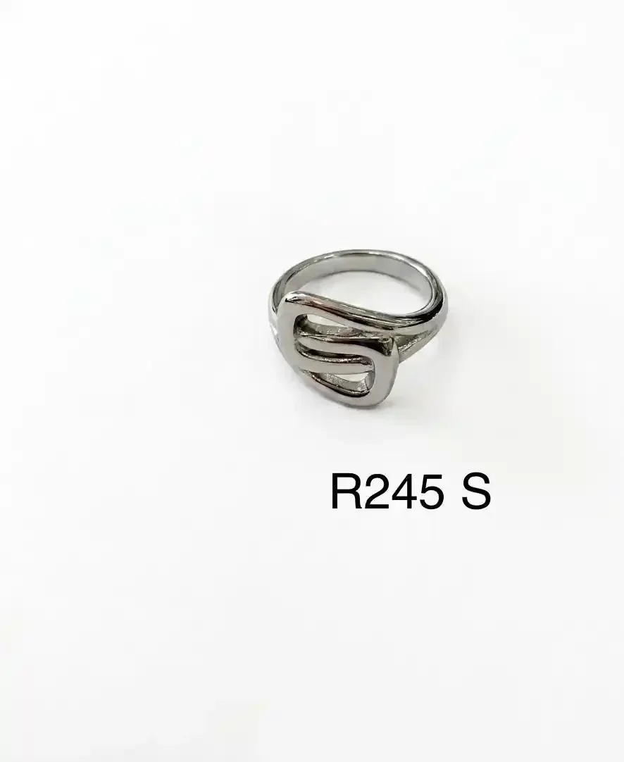 RING STAINLESS STEEL R245 SILVER