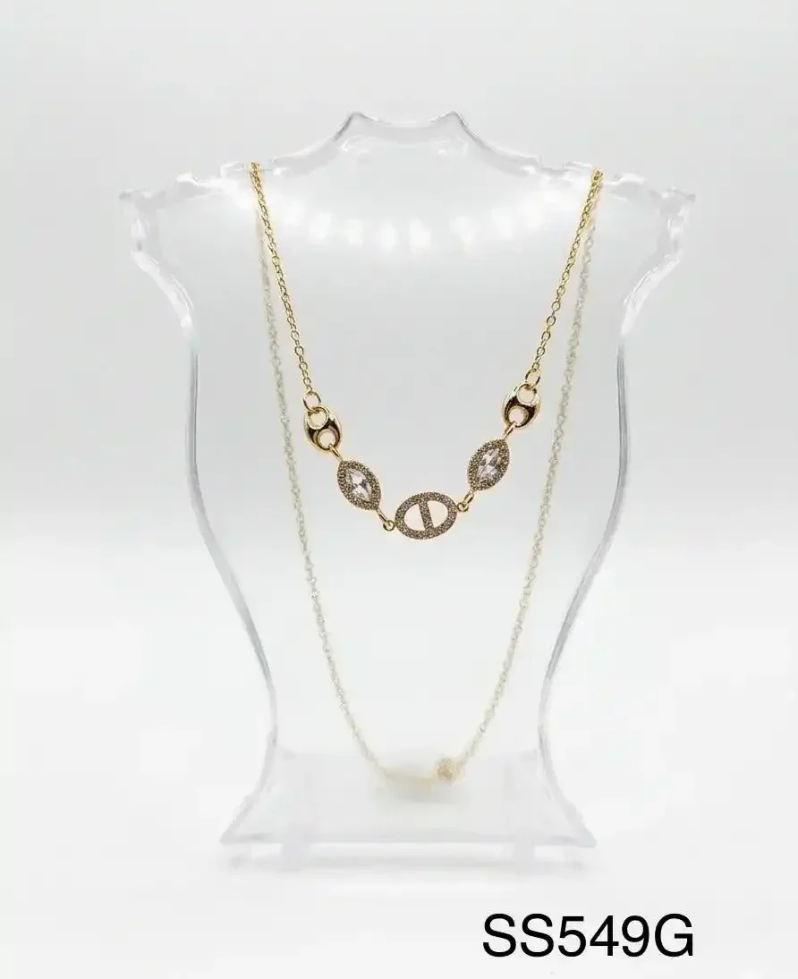 STAINLESS STEEL BRAZALETE GOLD SS549