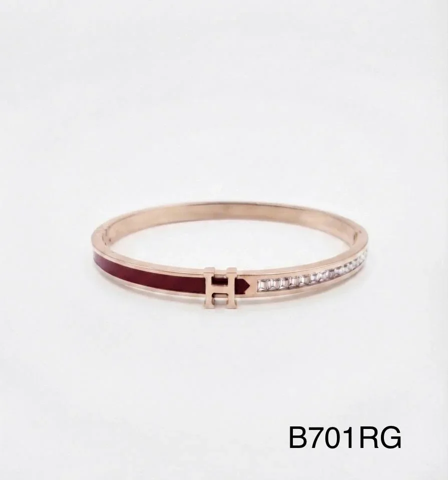 STAINLESS STEEL BRAZALETE ROSE GOLD B701